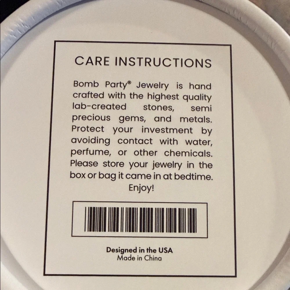 Rose Gold Crystal Link Bracelet Set - Women Jewelry - Picture 5 of 5